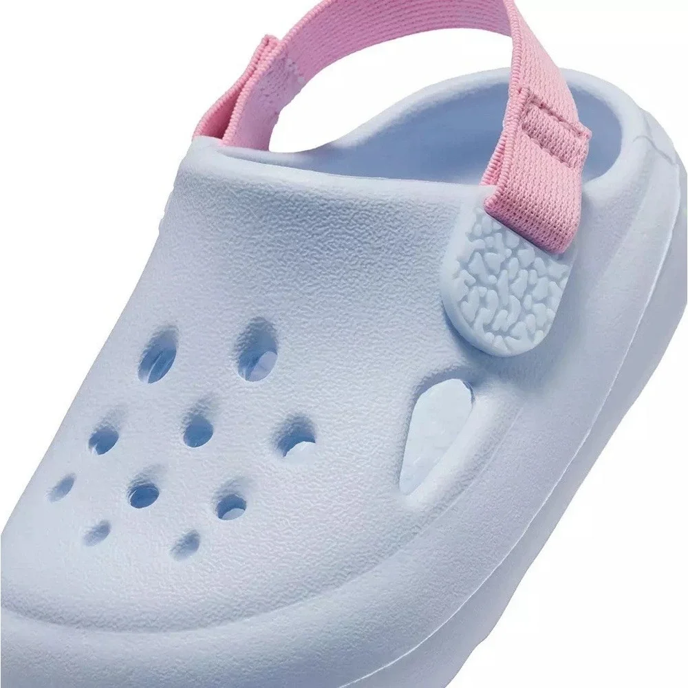 Jordan Hydrip Baby/Toddler Shoes Half Blue/Vapor Green/Med Soft Pink Clog